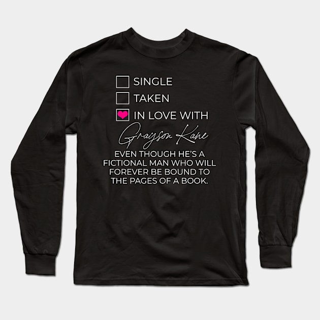 I <3 Grayson Kane Long Sleeve T-Shirt by Garcia Goodies